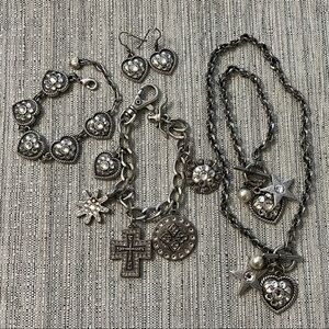 Western Silver Jewelry Set